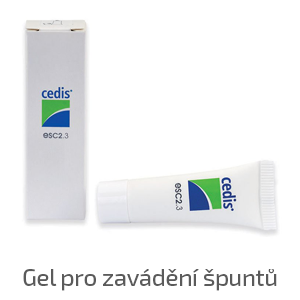 Cedis gel pro snadné zavádění špuntů do uší